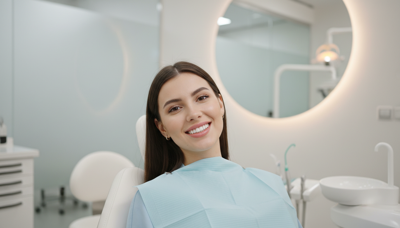 Professional teeth whitening near me in Hamilton at Red Rose Dentistry